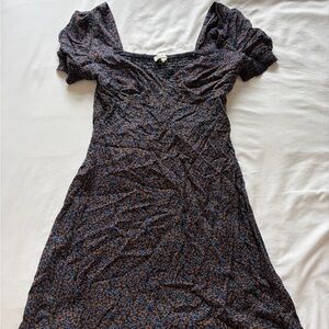 Floral Puff Sleeve Dress